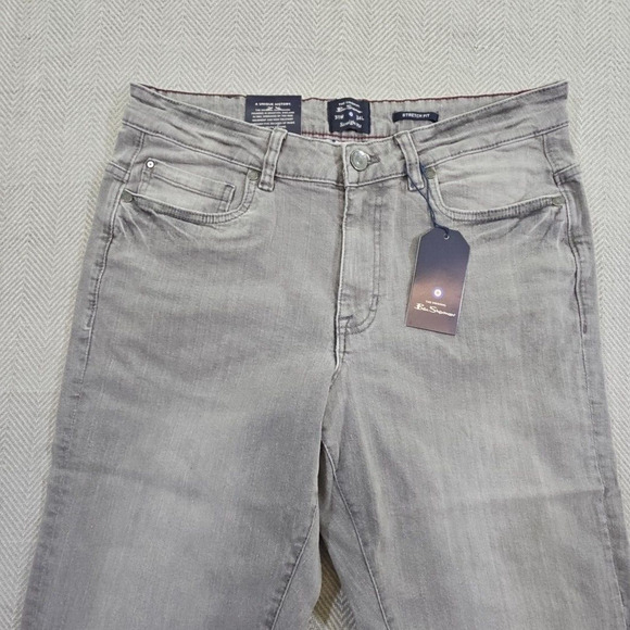 Ben Sherman Men's Straight Fit Denim Jeans Size 31x34 Pants Lunar BS11DB222 - Picture 15 of 16